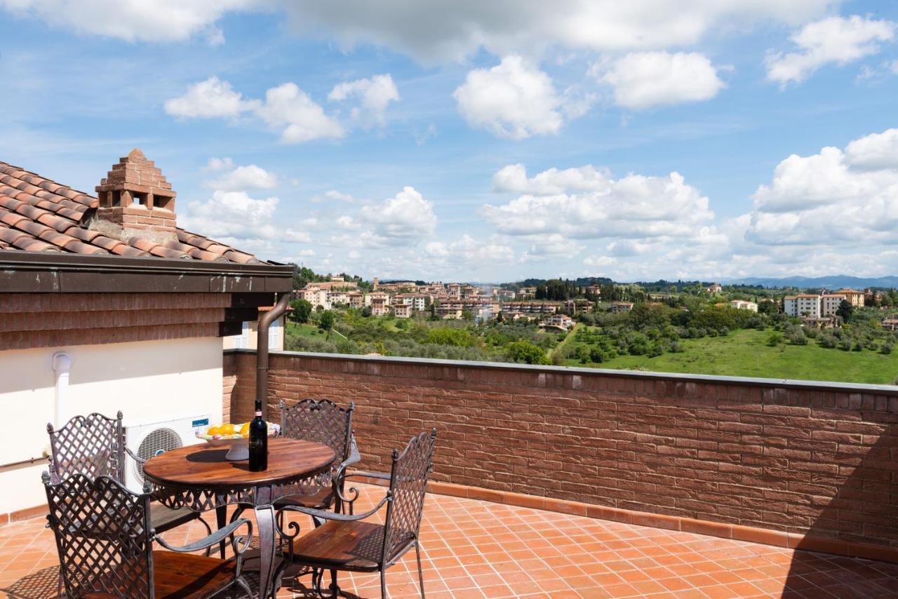 Luglie 360° Panoramic Terrace Lejlighed Siena Eksteriør billede