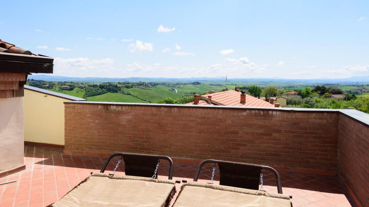 Luglie 360° Panoramic Terrace Lejlighed Siena Eksteriør billede